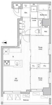 南千住レジデンス 704 間取り図