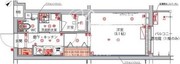 ハーモニーレジデンス新宿ザノース 308 間取り図
