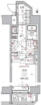 アルテシモピトレ 1402 間取り図