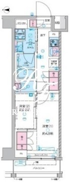ジェノヴィア池袋本町 703 間取り図