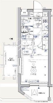 シーフォルム戸越公園2 401 間取り図