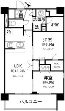 Nステージ赤羽志茂 601 間取り図