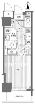 フェニックス西参道タワー 305 間取り図