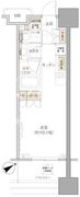 パークハビオ西新宿 303 間取り図