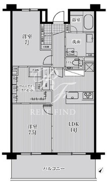 HF馬込レジデンス 202 間取り図
