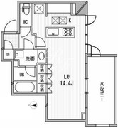 アーデン木場 101 間取り図