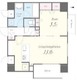 メアヌイ錦糸町 501 間取り図