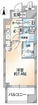 コンシェリア南麻布プラチナムスクエア 401 間取り図