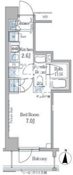 パークアクシス秋葉原 303 間取り図