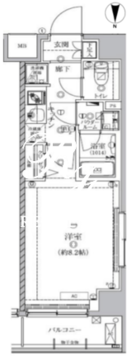 アルテシモカバロ 501 間取り図