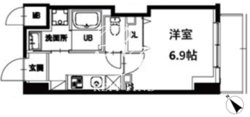 エム・グランヴィア駒形 302 間取り図