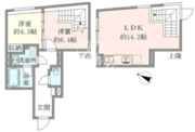 HTピア赤坂 107 間取り図