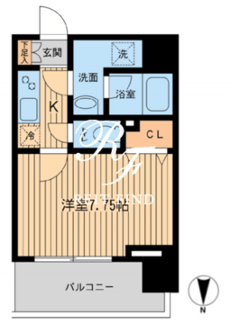 プライムアーバンとうきょうスカイツリー 801 間取り図