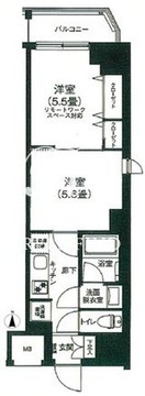 アイルプレミアム錦糸町 301 間取り図