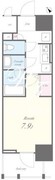 ルーツ文京音羽 902 間取り図