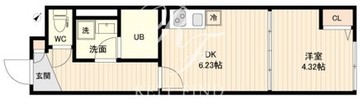 ラクラス三軒茶屋 106 間取り図