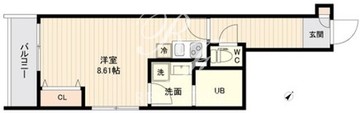ラクラス三軒茶屋 212 間取り図