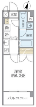 レジデンス西馬込 307 間取り図