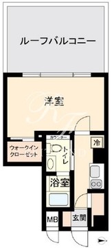 プラティーク清澄白河 705 間取り図