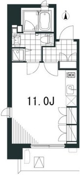 ラティエラ文京音羽 1103 間取り図