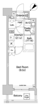 コンフォリア三田イースト 804 間取り図
