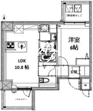 エスレジデンス両国セレア 901 間取り図