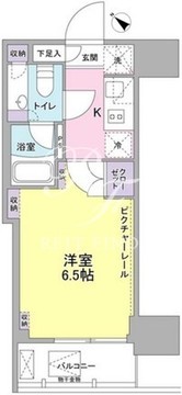 ＳＩＬ西五反田 206 間取り図