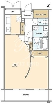 ブレス北新宿 2092 間取り図
