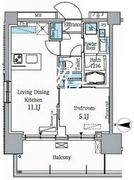 パークアクシス木場 507 間取り図 ?>