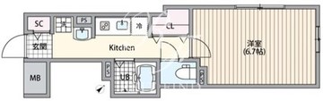 エルファーロ目黒1 102 間取り図