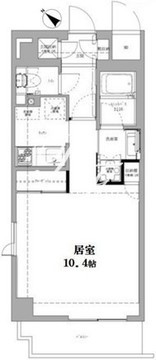 プライムアーバン麻布十番 301 間取り図