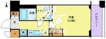 レジディア北品川 303 間取り図