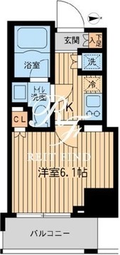 レジデンス大森 904 間取り図
