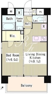 アンシャンテ門前仲町 502 間取り図