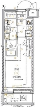 リルシア墨田八広 707 間取り図