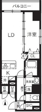 ハーモニーレジデンスグローバルキャピタル 803 間取り図