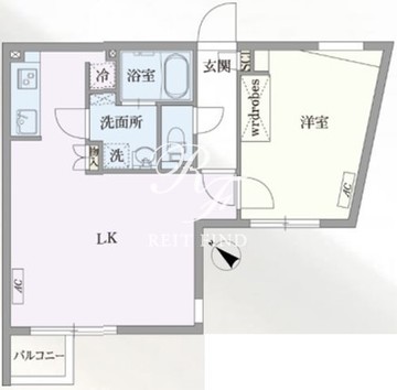 グランパセオ白山 201 間取り図