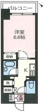 エスティメゾン神田 1004 間取り図