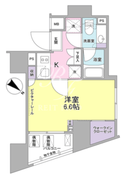 ＳＩＬ西五反田 1006 間取り図