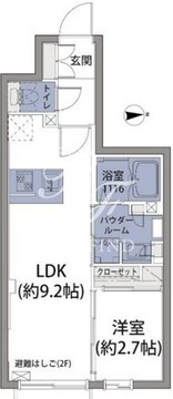 ルネサンスコート高田馬場パトリア 202 間取り図