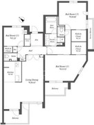 ザ・ケンジントン・レジデンス上池台 502 間取り図