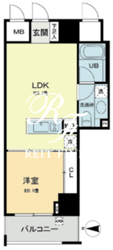 ベルファース本郷弓町 909 間取り図