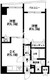 HF東日本橋レジデンス 503 間取り図