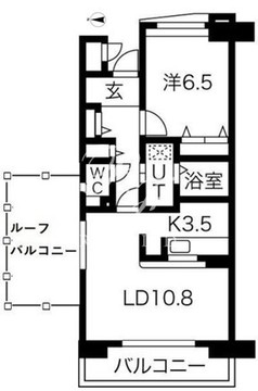 アクティ目黒駅前 2-707 間取り図