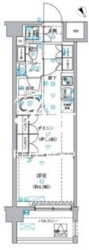セジョリ押上 305 間取り図