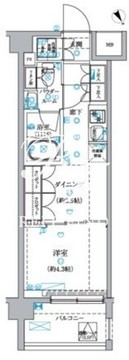 セジョリ押上 403 間取り図