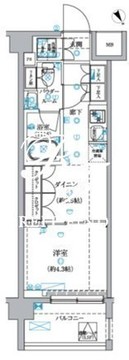 セジョリ押上 505 間取り図