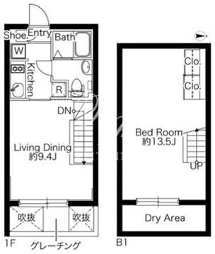 グランパセオ駒沢大学 102 間取り図