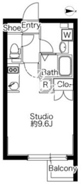 グランパセオ駒沢大学 402 間取り図