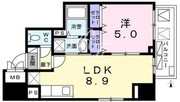 ファヴール本郷 402 間取り図
